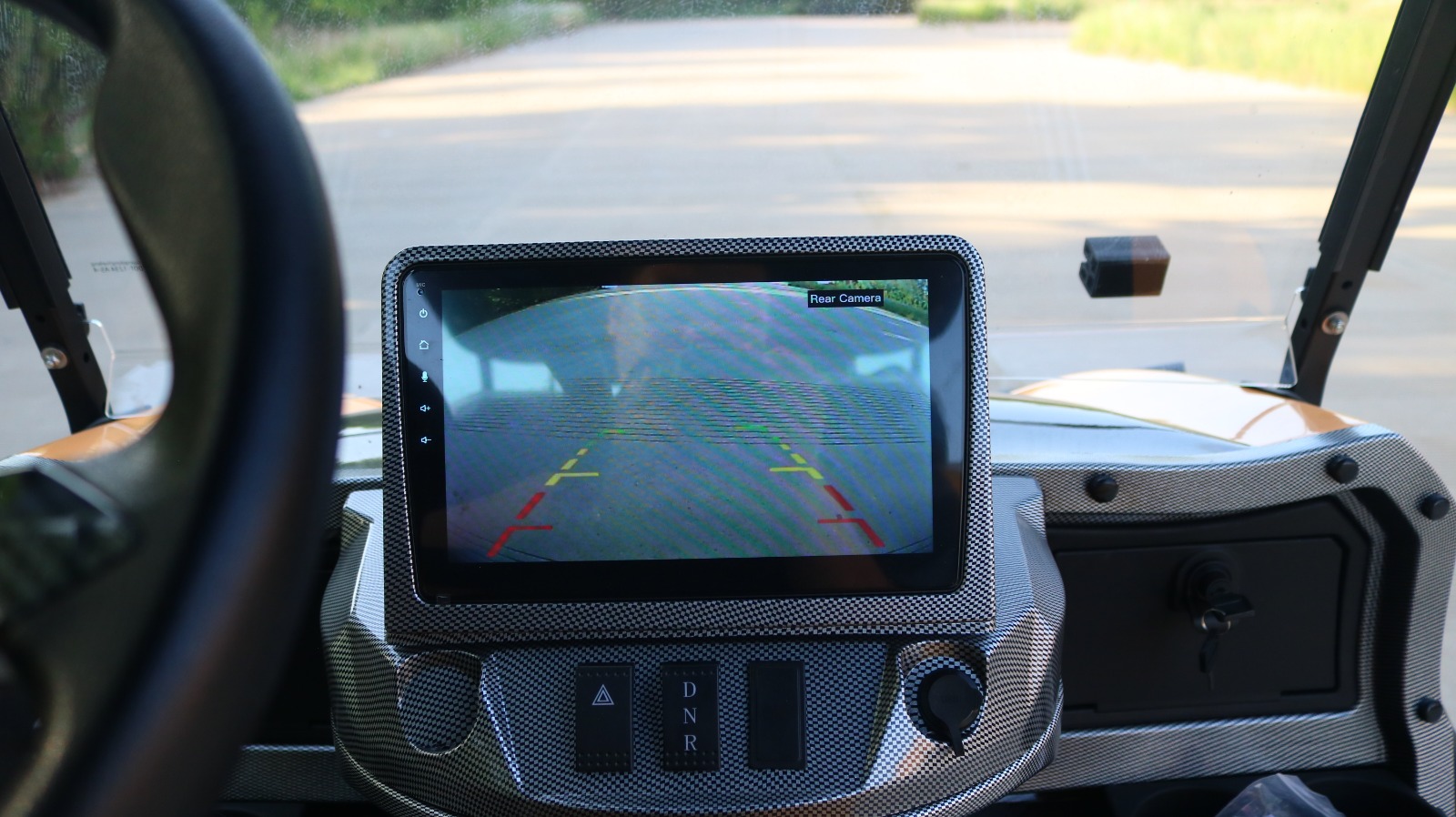 Reversing camera display
